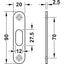 HAFELE 91127500 Bathroom sliding door Mortise lock in Dar Tanzania
