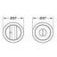 HAFELE 91127500 Bathroom sliding door Mortise lock in Dar Tanzania