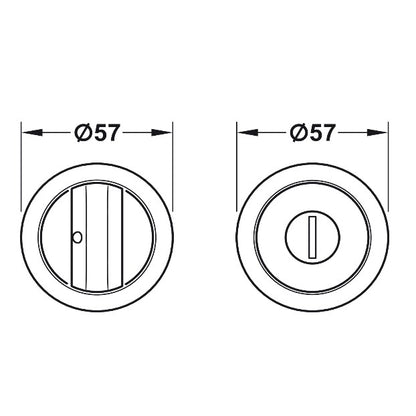 HAFELE 91127500 Bathroom sliding door Mortise lock in Dar Tanzania