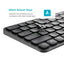 RAPOO 9350s Multi-mode, Slim Metal Wireless Keyboard & Mouse Combo