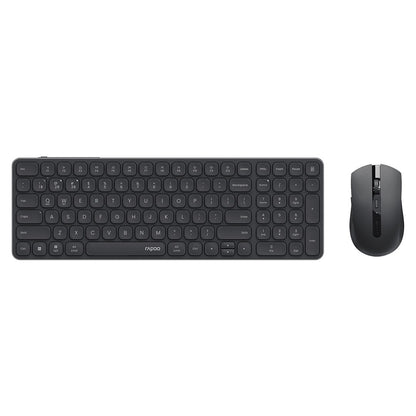 RAPOO 9350s Multi-mode, Slim Metal Wireless Keyboard & Mouse Combo