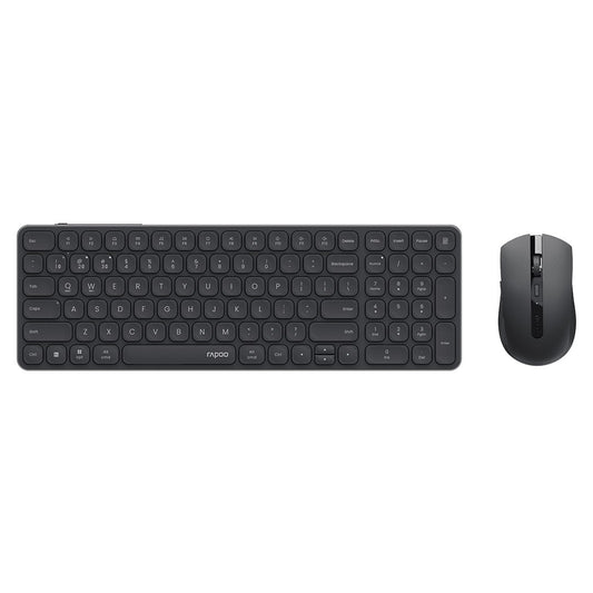 RAPOO 9350s Multi-mode, Slim Metal Wireless Keyboard & Mouse Combo