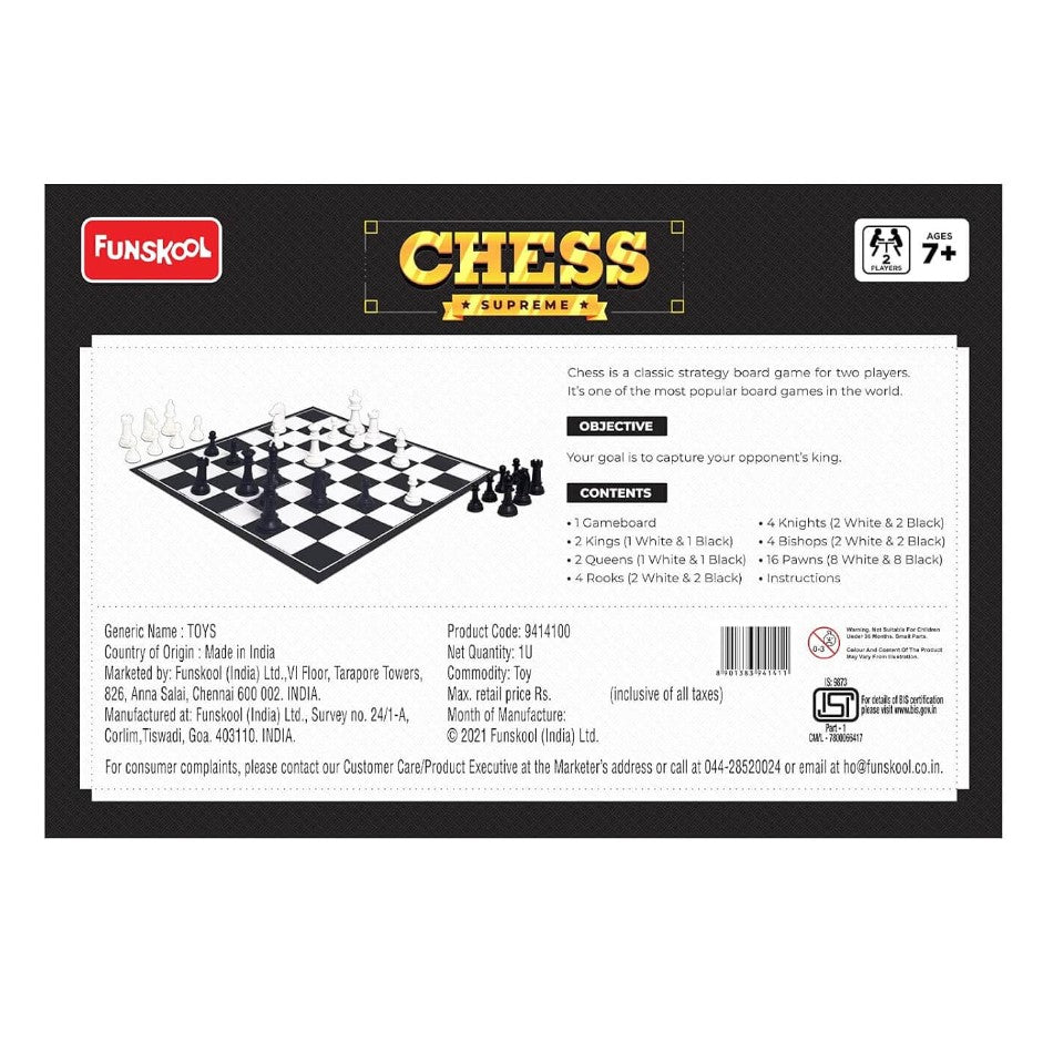 FUNSKOOL Supreme Chess Set | FUNSKOOL Tanzania