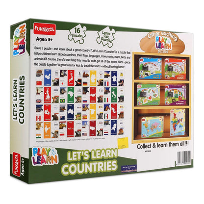 FUNSKOOL Lets Learn Countries Puzzle | Puzzles in Dar Tanzania