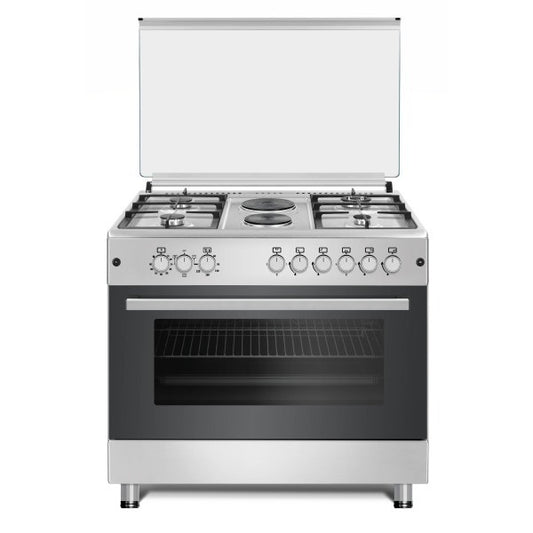 Evoq 9642EOIFW 90x60cm 4 Gas,2 electric burner Oven Cooker in Tanzania