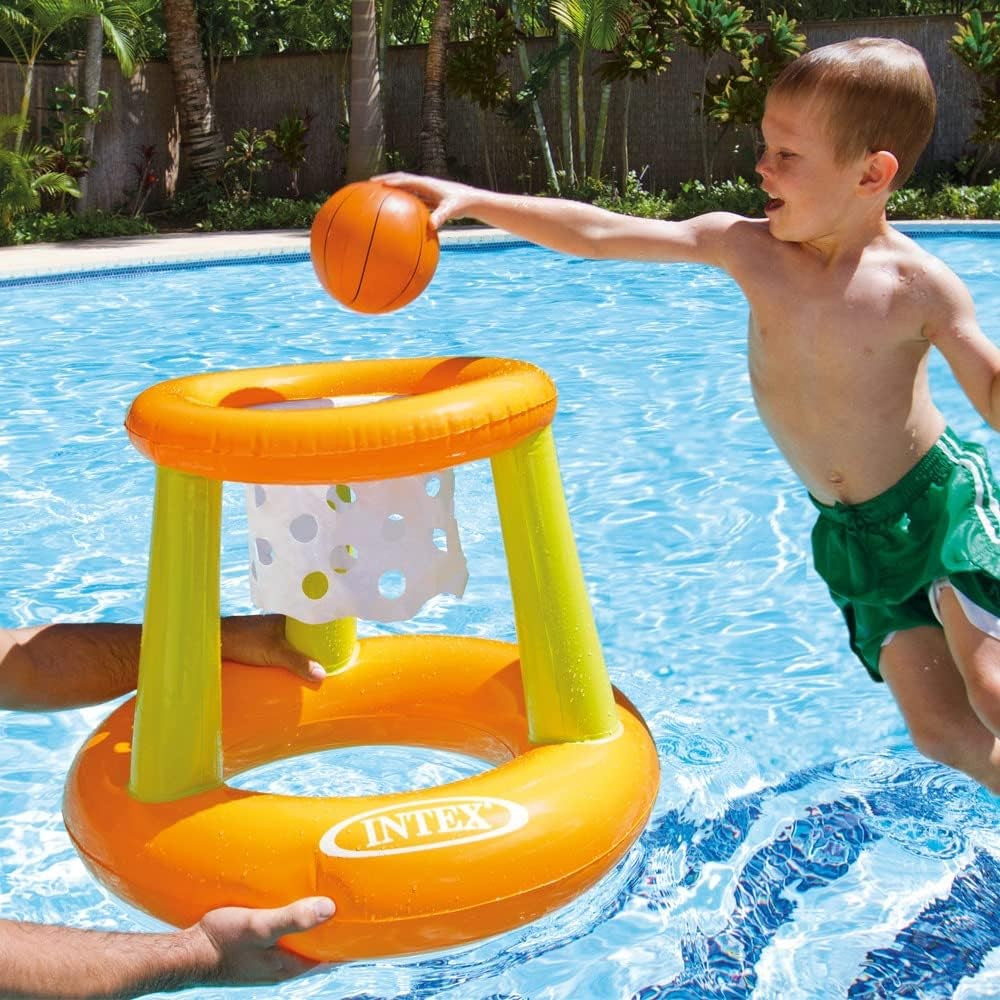 INTEX Inflatable Floating Basketball Hoops, 58504