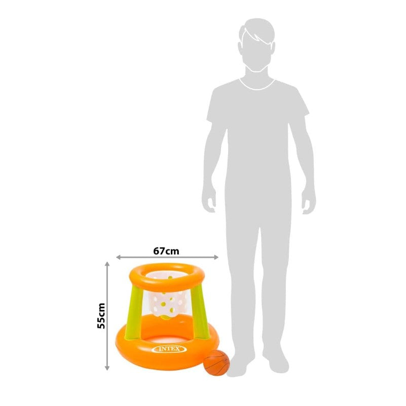 INTEX Inflatable Floating Basketball Hoops, 58504