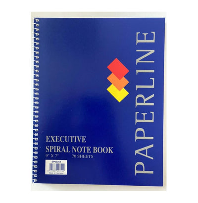 PAPERLINE 9 x 7 Inch Side Spiral Notebook in Dar Tanzania