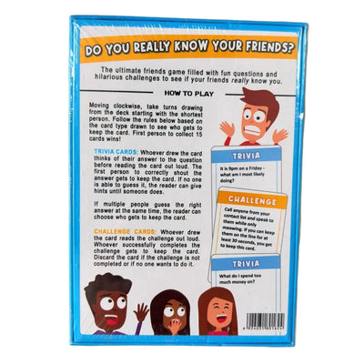 Do You Really Know Your Friends Card Game | Tanzania