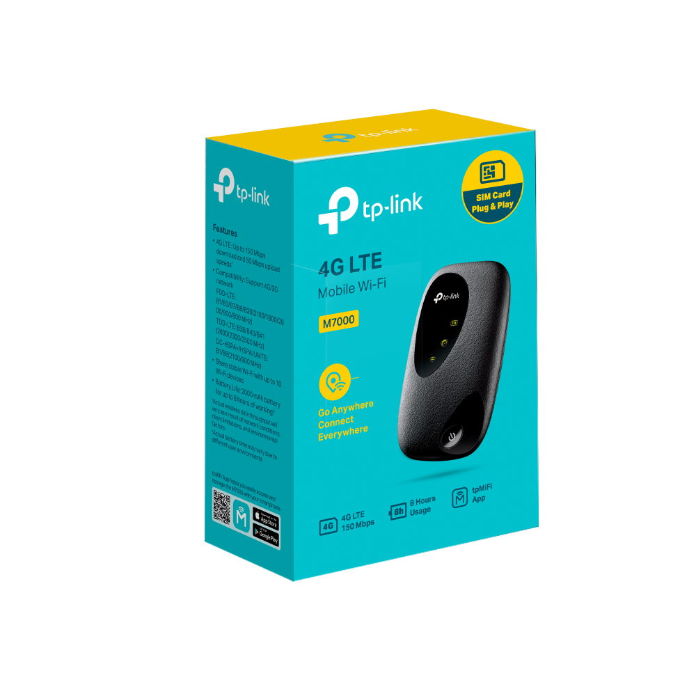 TP-LINK M7000 4G LTE Mobile Wi-Fi | Wi-Fi router in Dar Tanzania ...