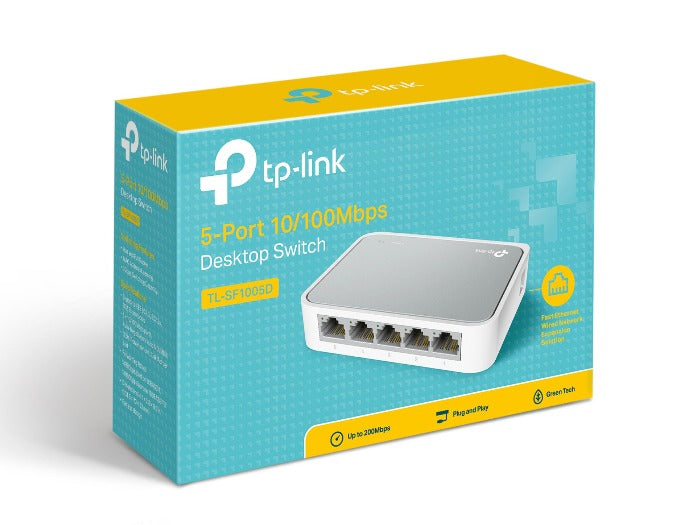 TP-LINK TL-SF1005D 5-Port 10/100Mbps Desktop Switch in Dar Tanzania