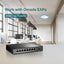 TP-LINK 8-Port Gigabit Desktop Switch with 4-Port PoE+ TL-SG1008P