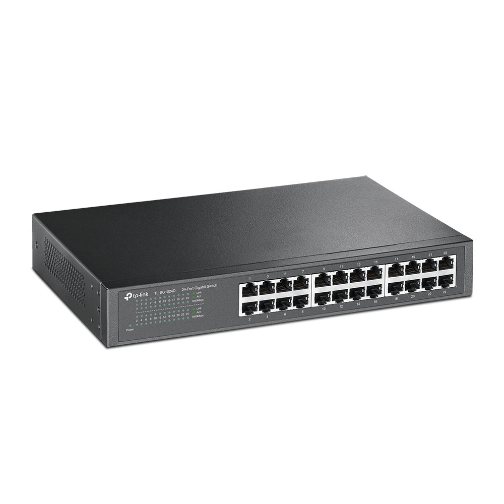 TP-LINK 24-Port Gigabit Desktop/Rackmount Switch TL-SG1024D