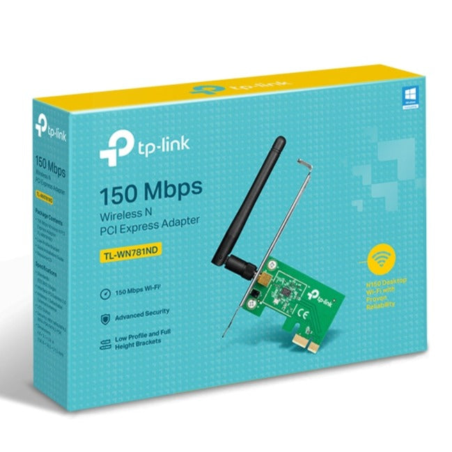 TP-LINK TL-WN781ND 150Mbps Wireless N PCI Express Adapter in Tanzania