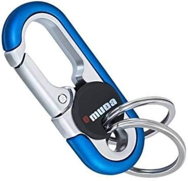 OMUDA Blue Carabiner Alloy Keychain | Quality Keychain in Dar Tanzania