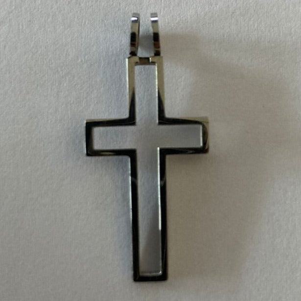 Silver Christian Cross Pendant | Imitation jewelry in Dar Tanzania