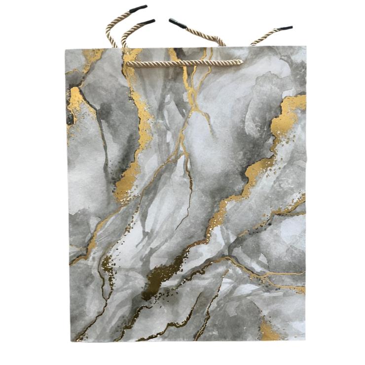 Grey Marble Design Gift Bag Large | Gift bags in Dar Tanzania