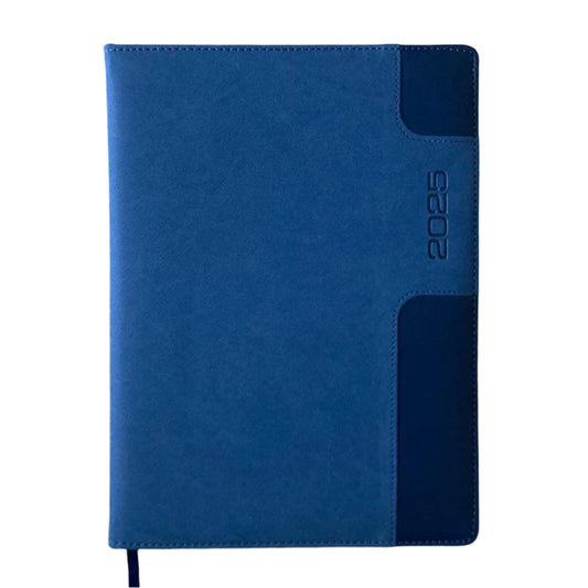 Soft Thick PU Blue B5 Diary 2025 | 2025 Diaries in Dar Tanzania