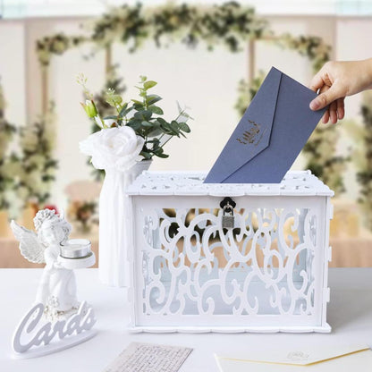 SHUDEHILL Wedding Money Envelope, Card Box For Events