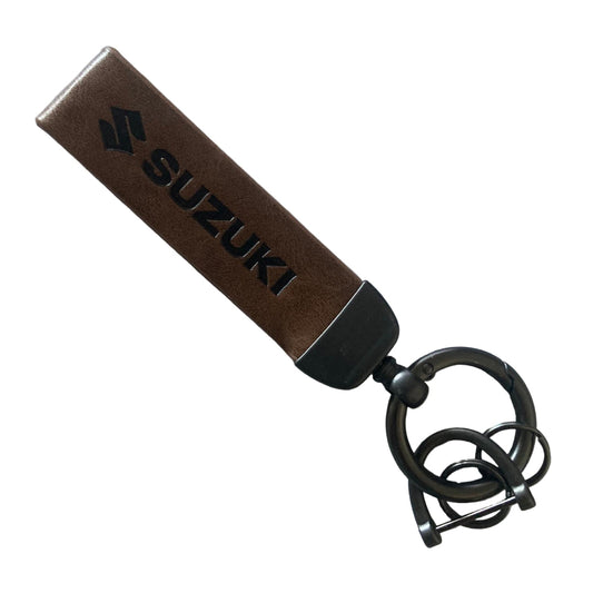 Suzuki Brown Leather Belt Keychain | Keychain in Dar Tanzania