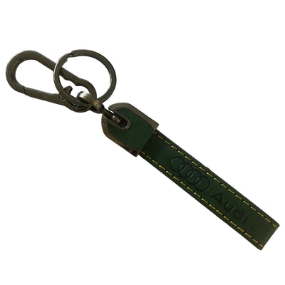 Green AUDI Leather Belt Keychain | Keyholder in Dar Tanzania
