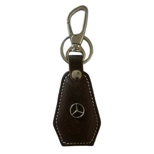 BENZ Brown Leather Keychain | High Quality keychains in Dar Tanzania