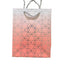 Orange With Silver Geometric Shapes Design Gift Bag, A5