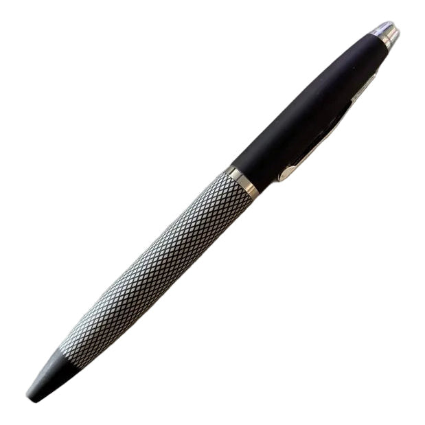 Thick Grey Black Brick Layered Texture Metal Executive Pen | Tanzania