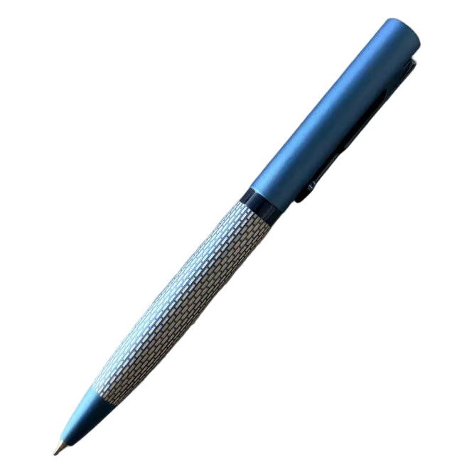 Thick Blue Brick Layered Texture Metal Executive Pen | Tanzania