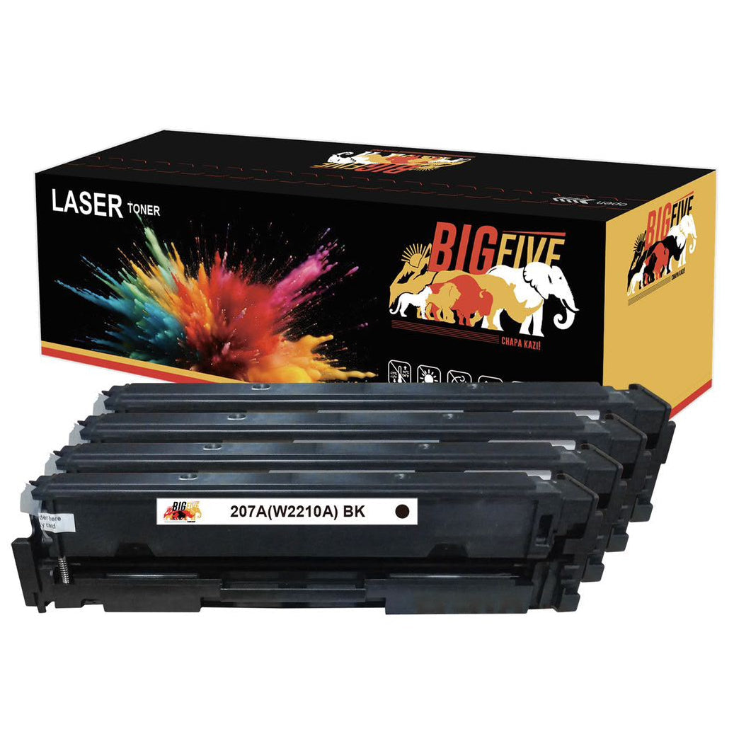 BIG FIVE Compatible Toner For HP 207A | W2210A, W2211A, W2212A, W2213A