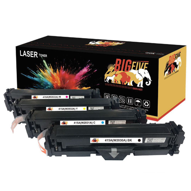 BIG FIVE Compatible Toner For HP 415A | W2030A, W2031A, W2032A, W2033A