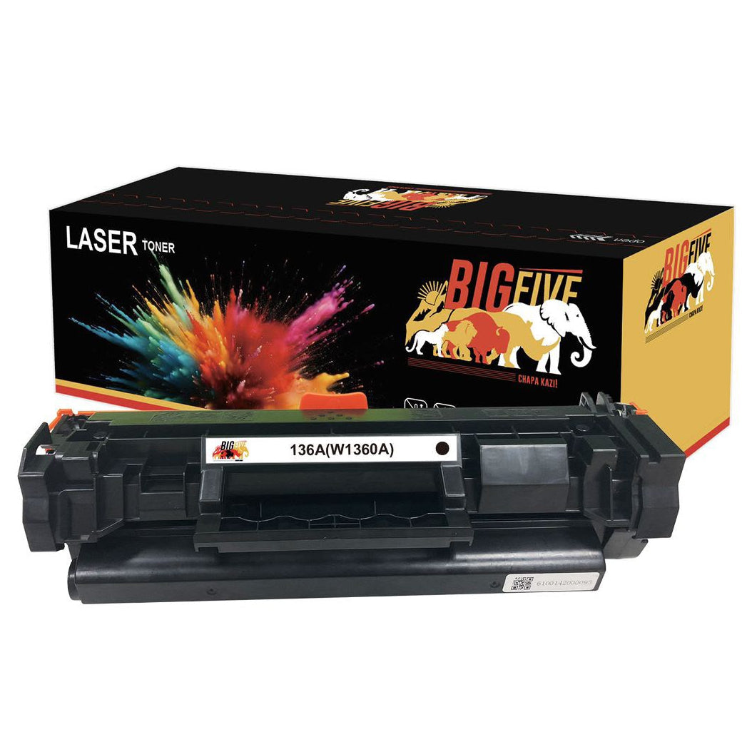 BIG FIVE Compatible Black Toner For HP 136A - W1360A | Tanzania