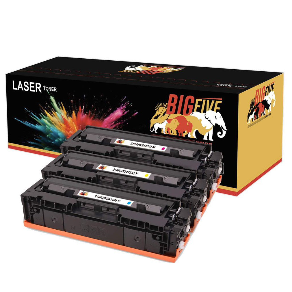 BIG FIVE Compatible Toner For HP 216A | W2410A, W2411A, W2412A, W2413A