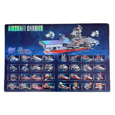 8 In 1 Aircraft Carrier 617pc Building Set | Building toys in Tanzania