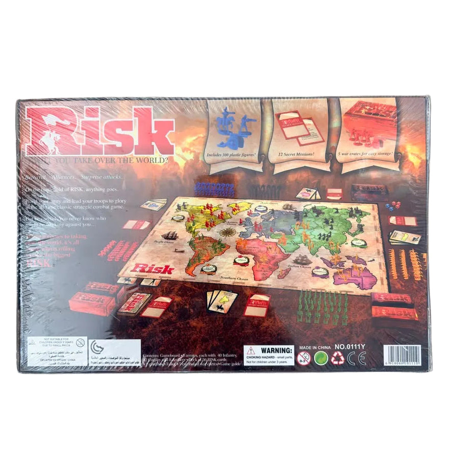 Risk Board Game, The Game Of Strategic Conquest