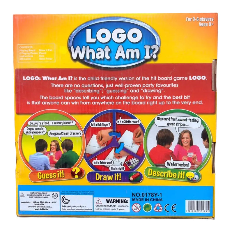 LOGO, What Am I? Board Game | Logo game in Tanzania