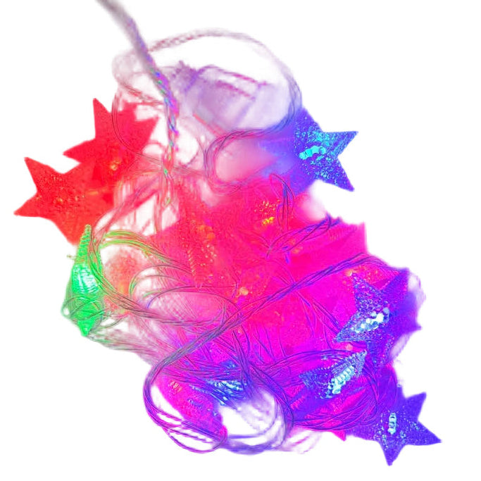 Star Design, 7 Meter Multicolor Fairy Lights | Christmas tree lights