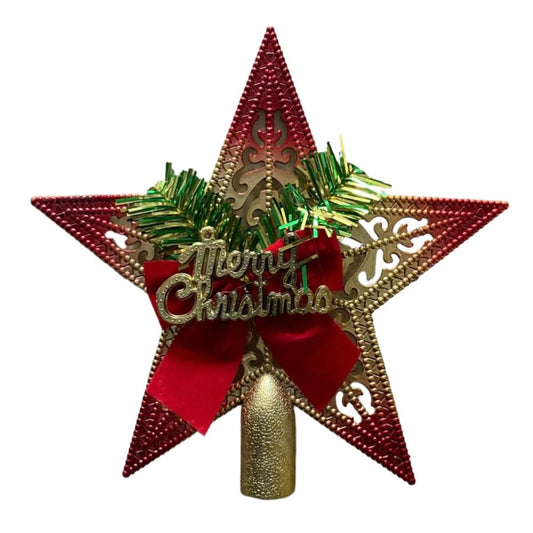 Red Gold Star Tree Top | Christmas decorations in Dar Tanzania