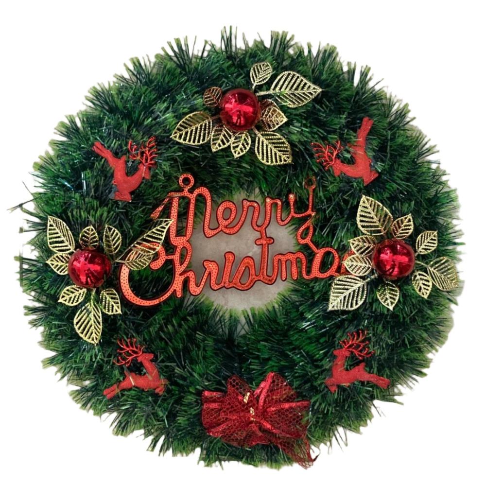 Green And Red Christmas wreath | Xmas decorations in Dar Tanzania