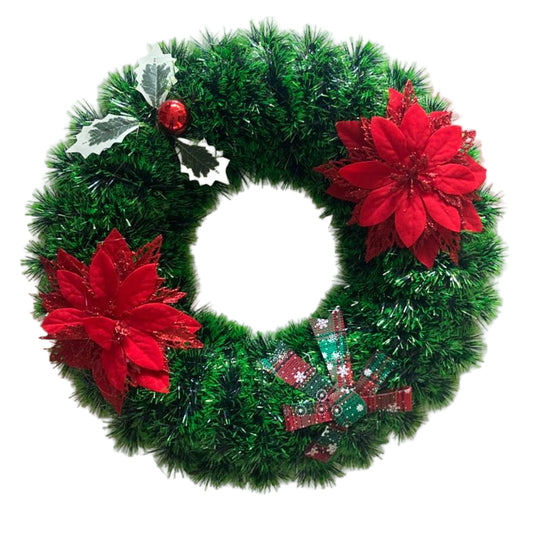 Green And Red Christmas wreath | Xmas decorations in Dar Tanzania
