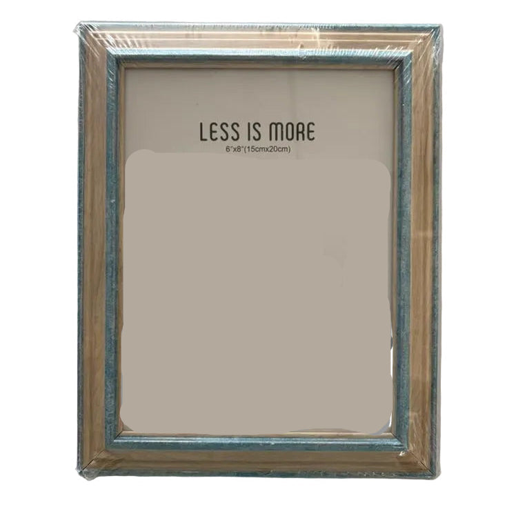 6 x 8 Inch Blue Wooden Picture Frame | Photo frame in Dar Tanzania