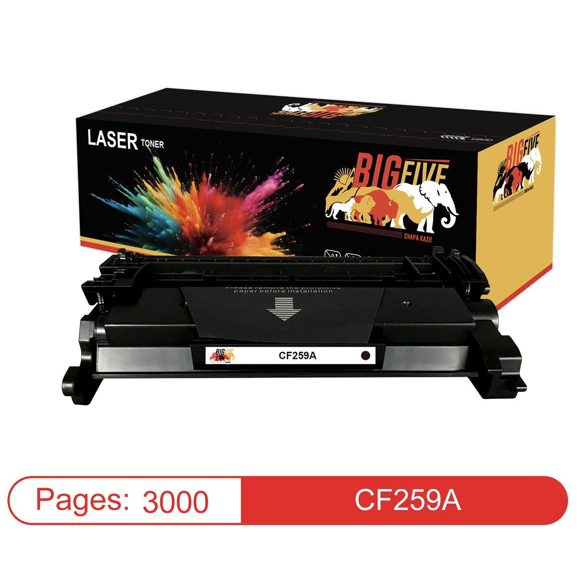 BIG FIVE Compatible Black Toner For HP 59A - CF259A | Tanzania