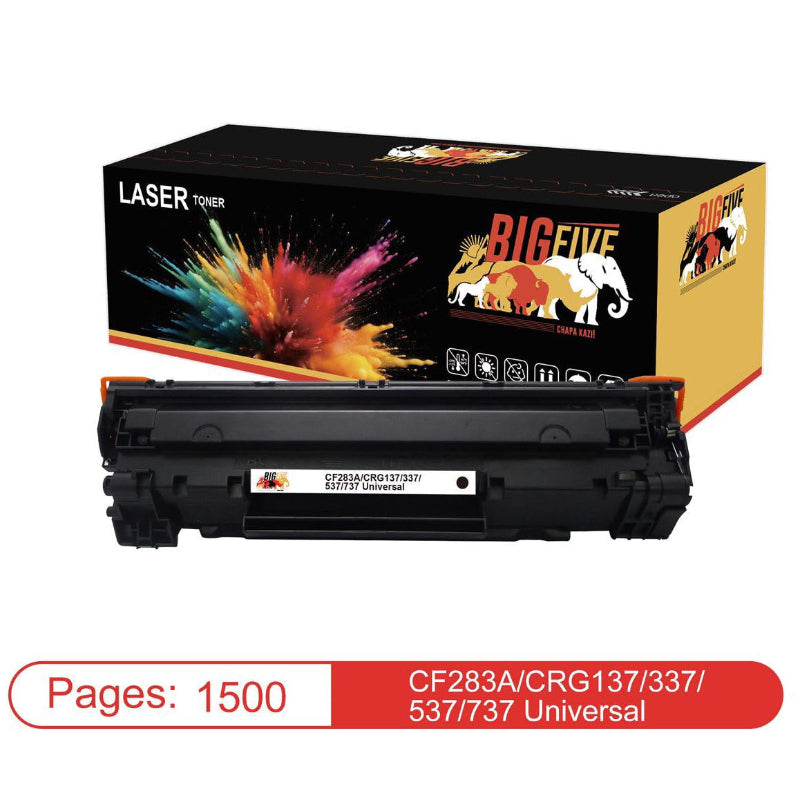 BIG FIVE Compatible Black Toner For HP 83A - CF283A | Tanzania