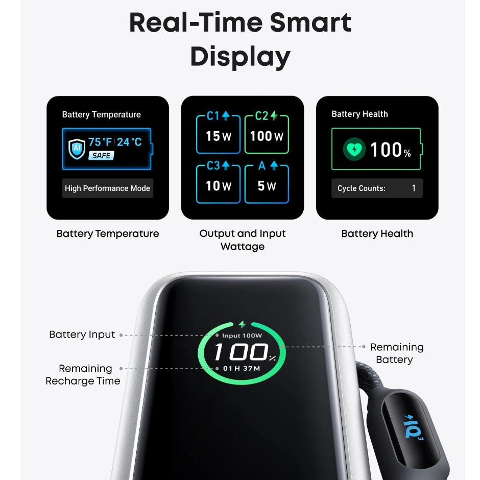ANKER A1695, 25000mAh, 165W, Power Bank | Powerbank in Tanzania
