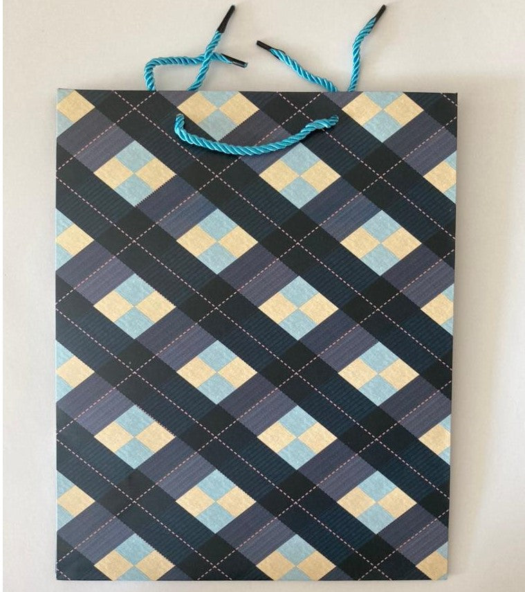 Abstract Jeans Zigzag Gift Bag Large | Gift bags in Dar Tanzania