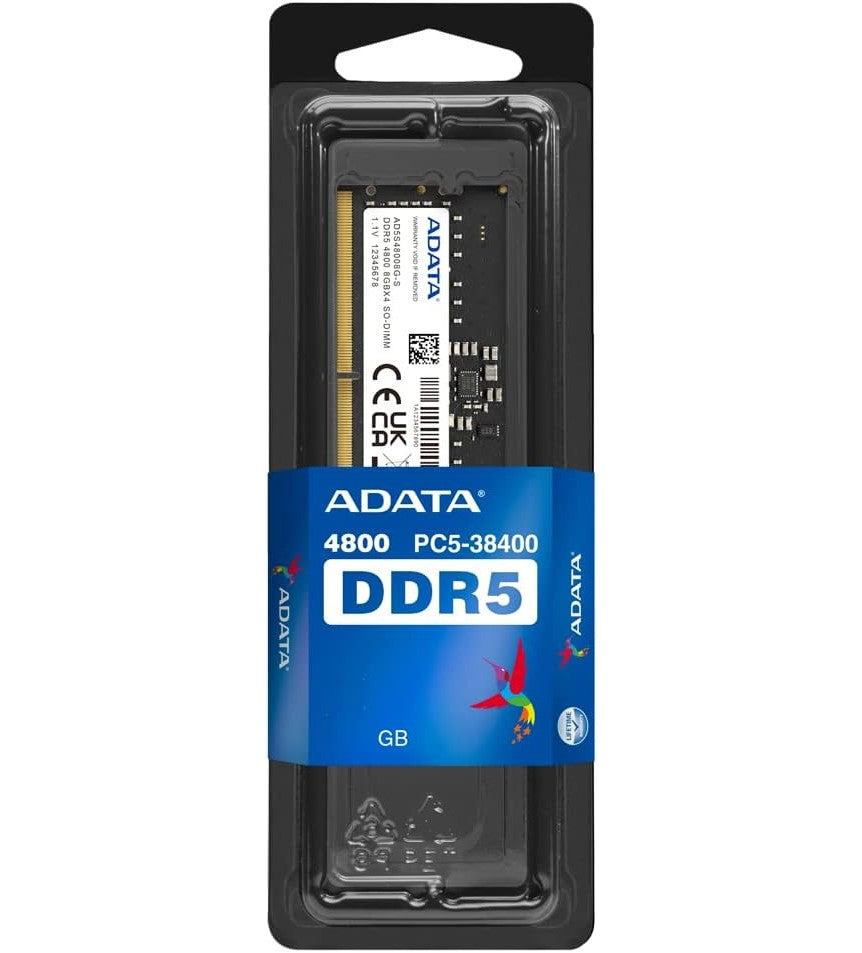 ADATA 8GB DDR5 RAM For laptops AD5S4800 | Laptop RAM in Dar Tanzania