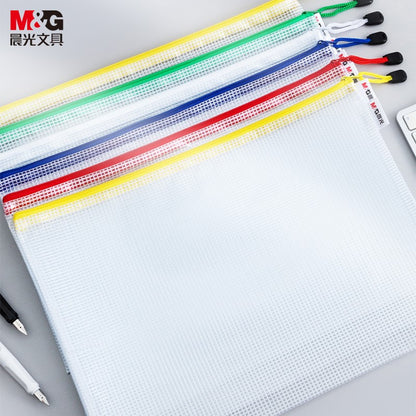 M&G ADMN4282 PVC Gridding Zipper bag A4 | Zipper bags in Dar Tanzania