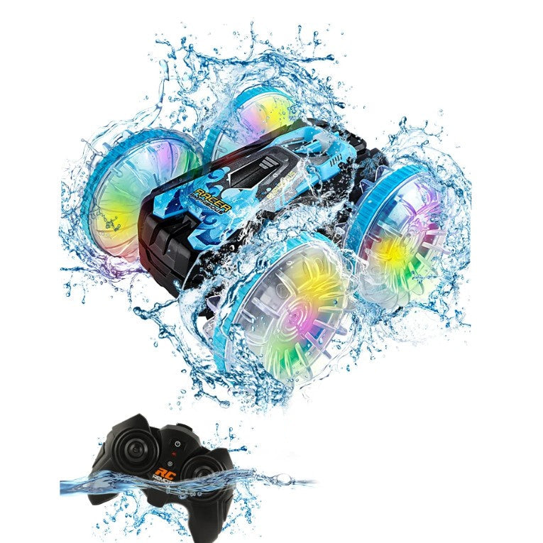 AMPHIBIOUS, Double-sided Flip, Remote Control RC Stunt Car