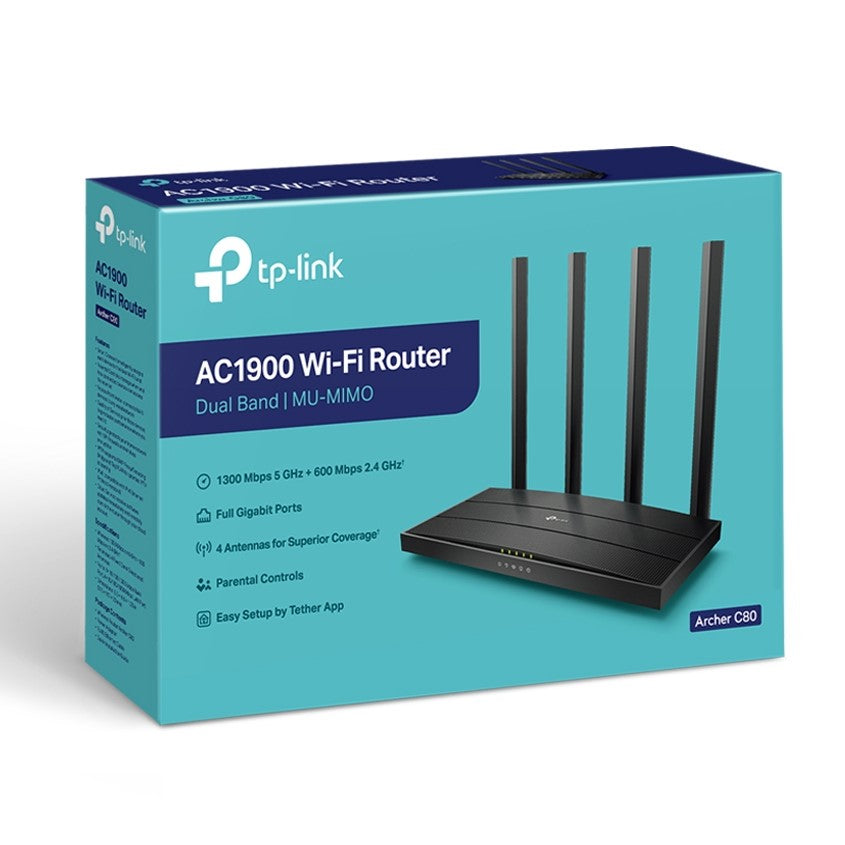 TP-Link Archer C80 AC1900 Dual Band Wireless Wi-Fi Router in Tanzania