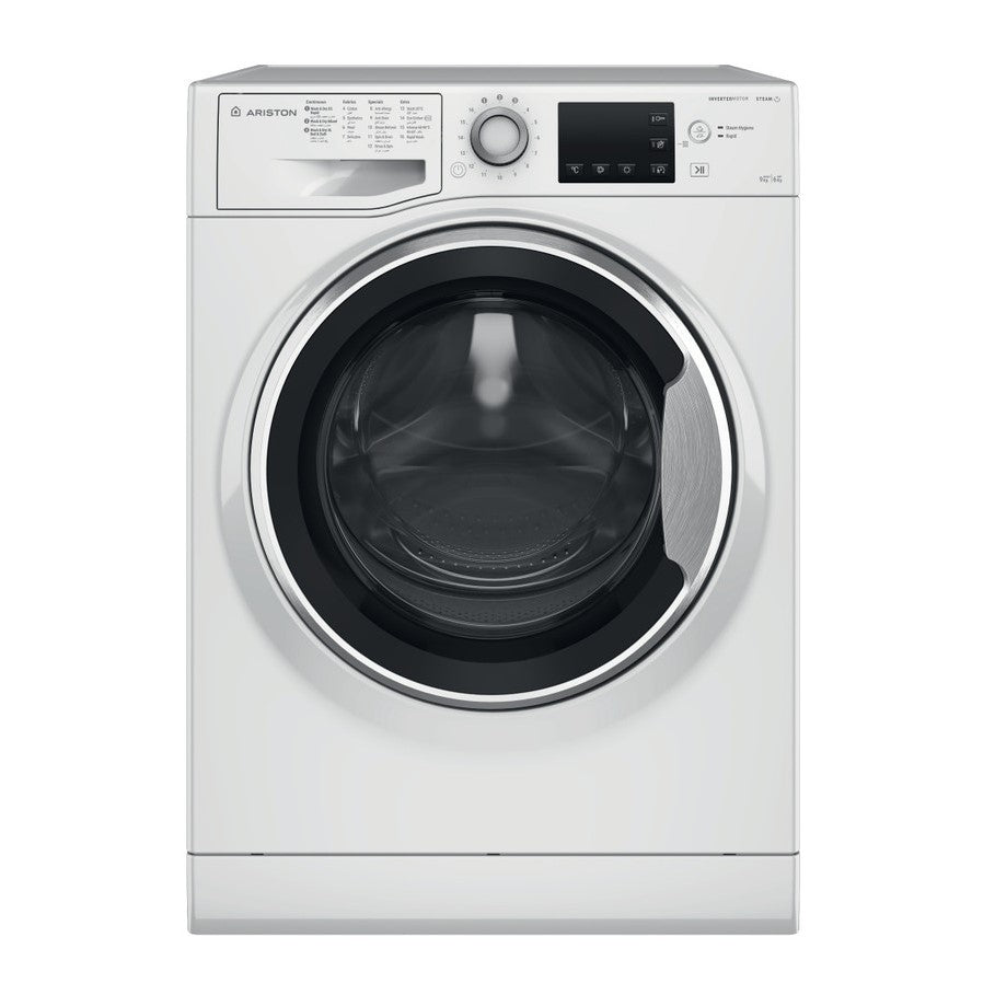 ARISTON 9 Kg Automatic Washer And 6 Kg Dryer Machine NDB96S-GCC
